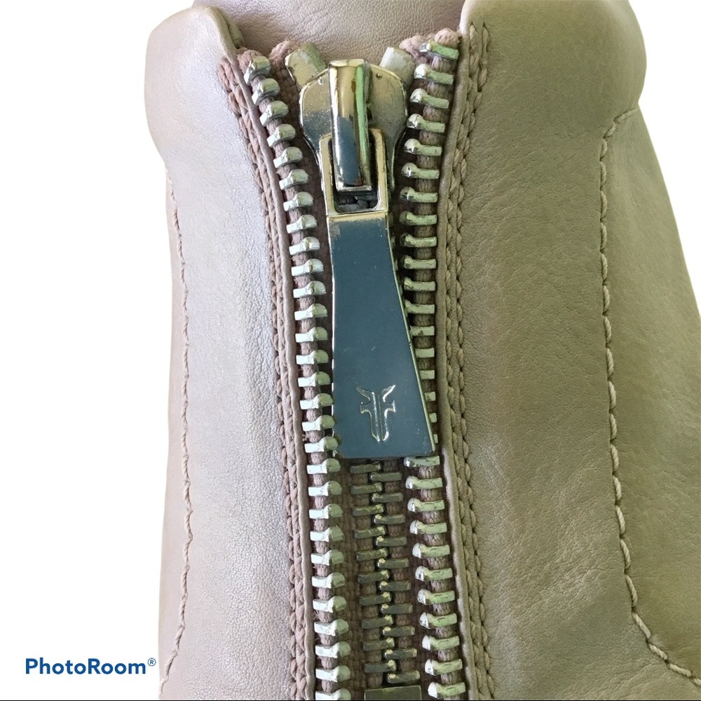 Frye Moto-Inspired Low-Top Leather Sneaker - Picture 5 of 7